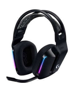 Бездротові повнорозмірні навушники Logitech G733 Чорні (Black)