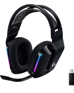 Бездротові повнорозмірні навушники Logitech G733 Чорні (Black)