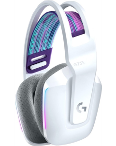 Бездротові повнорозмірні навушники Logitech G733 Білі (White)