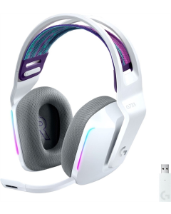 Бездротові повнорозмірні навушники Logitech G733 Білі (White)