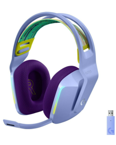 Бездротові повнорозмірні навушники Logitech G733 Лавандові (Lilac)