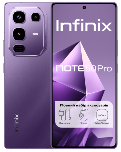 Смартфон Infinix Note 50 Pro 12/256Gb X6855 Enchanted Purple