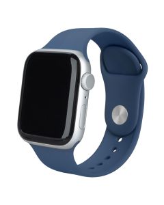 Смарт-часы Apple Watch SE 2024 GPS 44 мм Серебряный алюминиевый корпус с спортивным ремешком - (MXEQ3QH/A) Серебряный