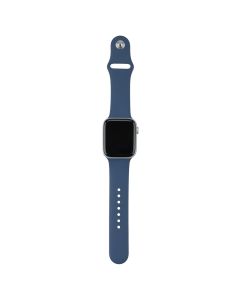 Смарт-часы Apple Watch SE 2024 GPS 44 мм Серебряный алюминиевый корпус с спортивным ремешком - (MXEQ3QH/A) Серебряный