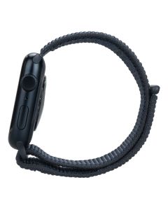 Смарт-годинник Apple Watch SE 2024 GPS 40mm Silver Aluminium Case with Sport Loop (MXEA3QH/A) Чорний (Ink)