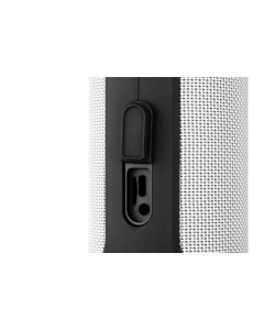 Колонка 2E SoundXTube TWS MP3 беспроводная водонепроницаемая серого цвета.