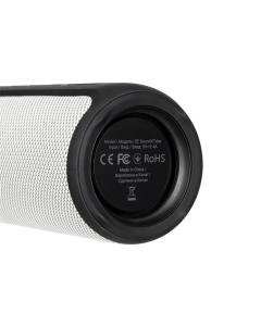 Колонка 2E SoundXTube TWS MP3 беспроводная водонепроницаемая серого цвета.