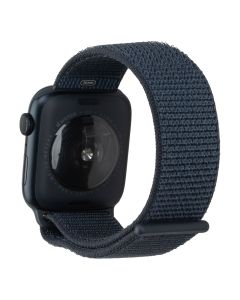 Смарт-годинник Apple Watch SE 2024 GPS 44mm Silver Aluminium Case with Sport Loop (MXEP3QH/A) Чорний (Ink)