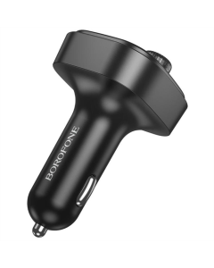 Fm-модулятор Borofone BC59 15W Bluetooth Чорний (Black)