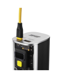 PowerBank 24000 mAh 2E Сrystal 100W Чорний (Black)