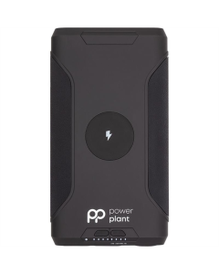 PowerBank 72000 mAh PowerPlant Wireless Чорний (Black)