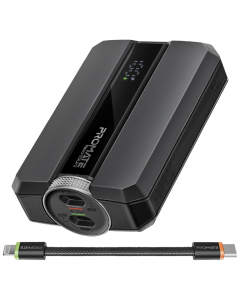 PowerBank 10000 mAh Promate Neo-10Uni 30W Чорний (Black)