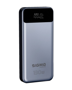 PowerBank 30000 mAh Sigma mobile X-Power SI30A7QLX Срібний (Silver)