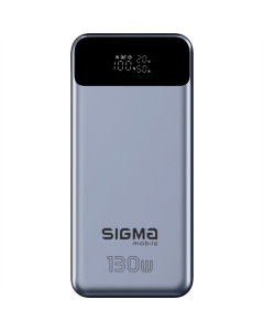 PowerBank 30000 mAh Sigma mobile X-Power SI30A7QLX Срібний (Silver)