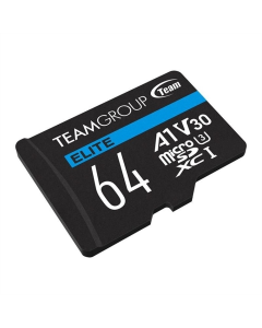Карта пам`ятi MicroSDXC Team Elite 64Gb UHS-I/U3 Class 10 + адаптер
