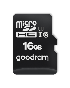 Карта пам`ятi MicroSDHC Goodram 16Gb UHS-I Class 10 + адаптер + OTG Card reader