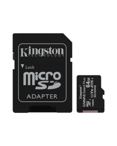 Карта пам`яті MicroSDXC Kingston Canvas Select Plus 64Gb UHS-I Class 10 R100MB/s + адаптер