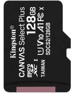 Карта пам`яті MicroSDXC Kingston Canvas Select Plus 128Gb UHS-I Class 10 R100MB/s