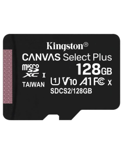 Карта пам`яті MicroSDXC Kingston Canvas Select Plus 128Gb UHS-I Class 10 R100MB/s
