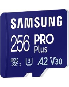 Карта пам`яті MicroSD Samsung Pro Plus 256Gb UHS-I/U3 Class 10 + адаптер