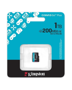Карта пам`яті MicroSD Kingston Canvas Go Plus 1Tb UHS-I/U3 Class 10 R200/W160MB/s