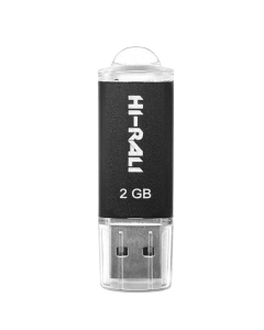 USB флеш-накопитель 2 Гб Hi-Rali Rocket Черный (Black)