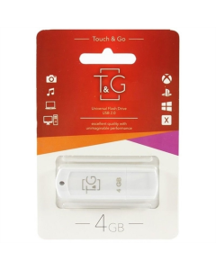 USB флеш 4 Гб T&G Classic 011 Белый (Белый)