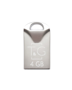 USB Флеш 4Gb T&G 106 Metal Срібна (Silver)