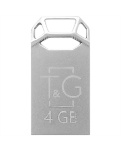 USB Флеш 4Gb T&G 110 Metal Срібна (Silver)