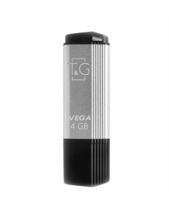 USB флеш 4 Гб T&G 121 Vega Серебристая (Silver)