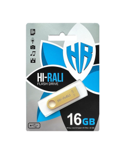 USB Флеш 16Gb Hi-Rali Shuttle Золота (Gold)