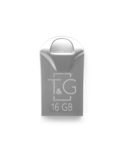 USB Флеш 16Gb T&G 106 Metal Срібна (Silver)