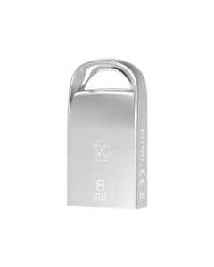 USB флешка 8 Гб T&G 107 Metal Серебристая (Silver)
