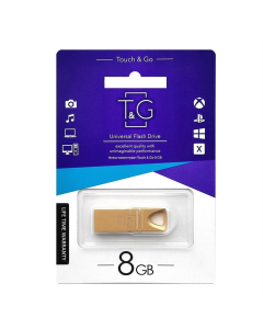 USB флеш-накопитель 8 Гб T&G 117 Metal Золота (Gold)