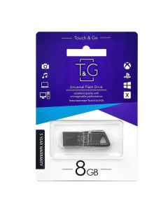 USB флеш-накопитель 8 Гб T&G 114 Metal Черный (Black)