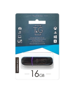 USB Флеш 16Gb T&G 012 Classic Чорна (Black)