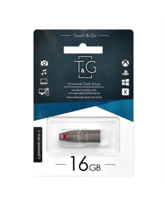USB Флеш 16Gb T&G 115 Stylish Срібна (Silver)