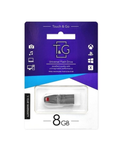 USB Флеш 8Gb T&G 115 Stylish Срібна (Silver)