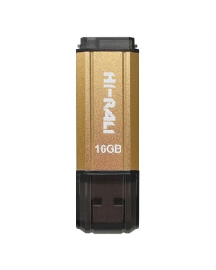USB флеш-накопитель 16 Гб Hi-Rali Stark Золотой (Gold)