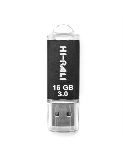 USB Флеш 16Gb Hi-Rali Rocket Чорна (Black)