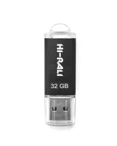 USB Флеш 32Gb Hi-Rali Rocket Чорна (Black)