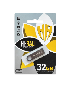 USB Флеш 32Gb Hi-Rali Shuttle Чорна (Black)