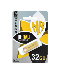 USB Флеш 32Gb Hi-Rali Shuttle Золота (Gold)