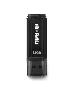 USB флешка 32 Гб Hi-Rali Stark Черная (Black)