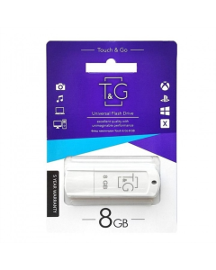 USB Флеш 8Gb T&G 011 Classic Біла (White)