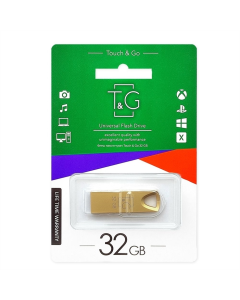 USB Флеш 32Gb T&G 117 Metal Золота (Gold)