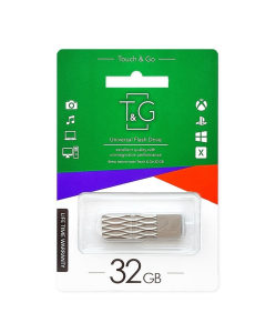 USB Флеш 32Gb T&G 103 Metal Срібна (Silver)
