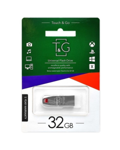 USB флеш-накопитель 32 Гб T&G 115 Stylish Серебристый (Silver)