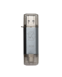 USB Флеш 8Gb Type-C T&G 009 Star Срібна (Silver)