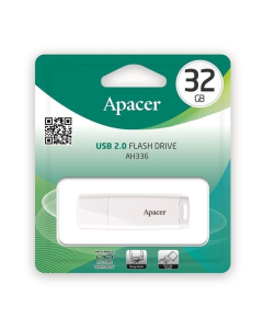 USB флеш-накопитель 32 Гб Apacer AH336 Белый (White)